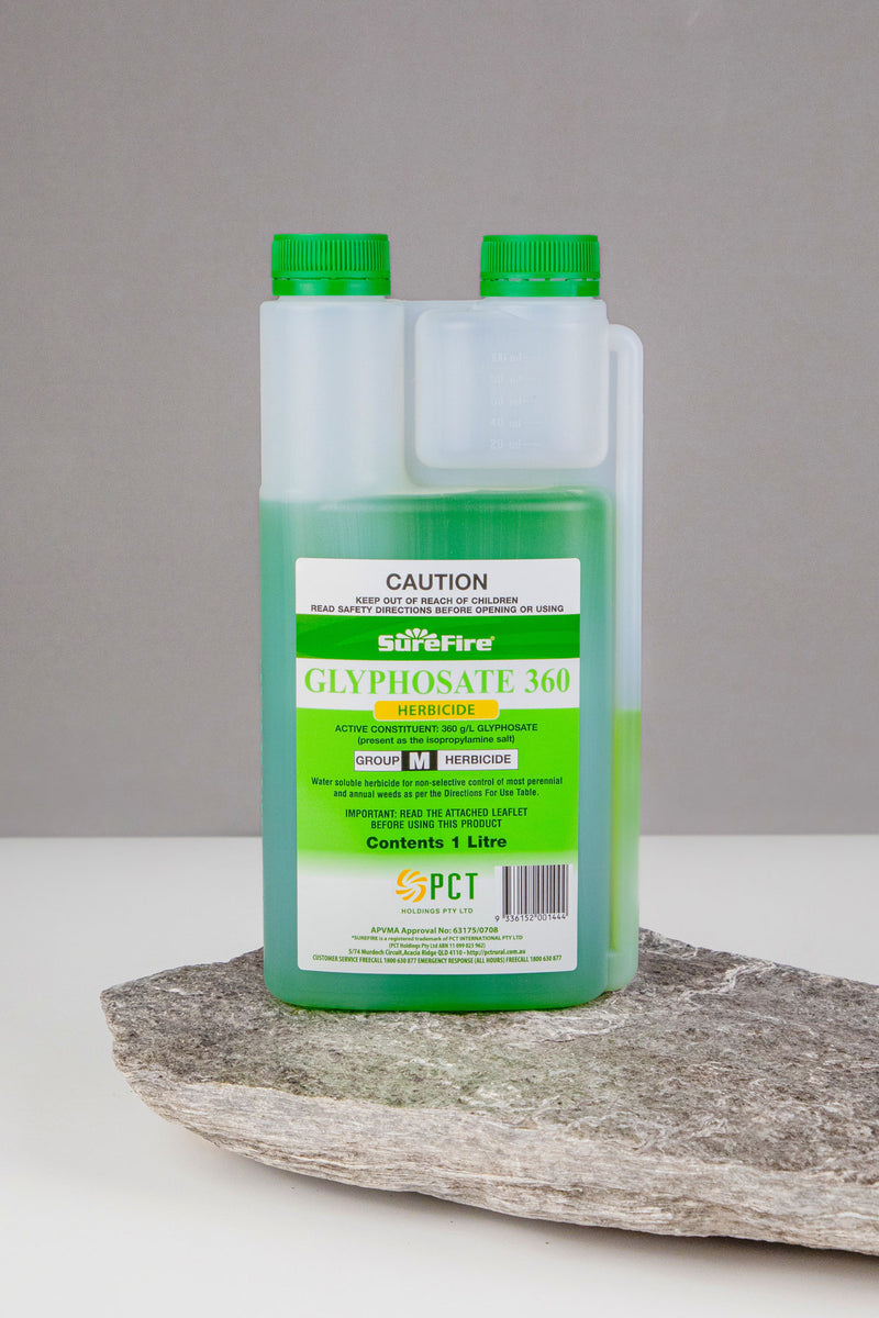 is glyphosate a pre emergent herbicide PCT Glyphosate 360 1L – Lawnpride Australia