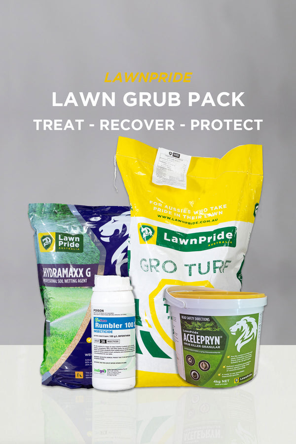 LawnPride Lawn Grub Pack – TREAT – RECOVER - PROTECT