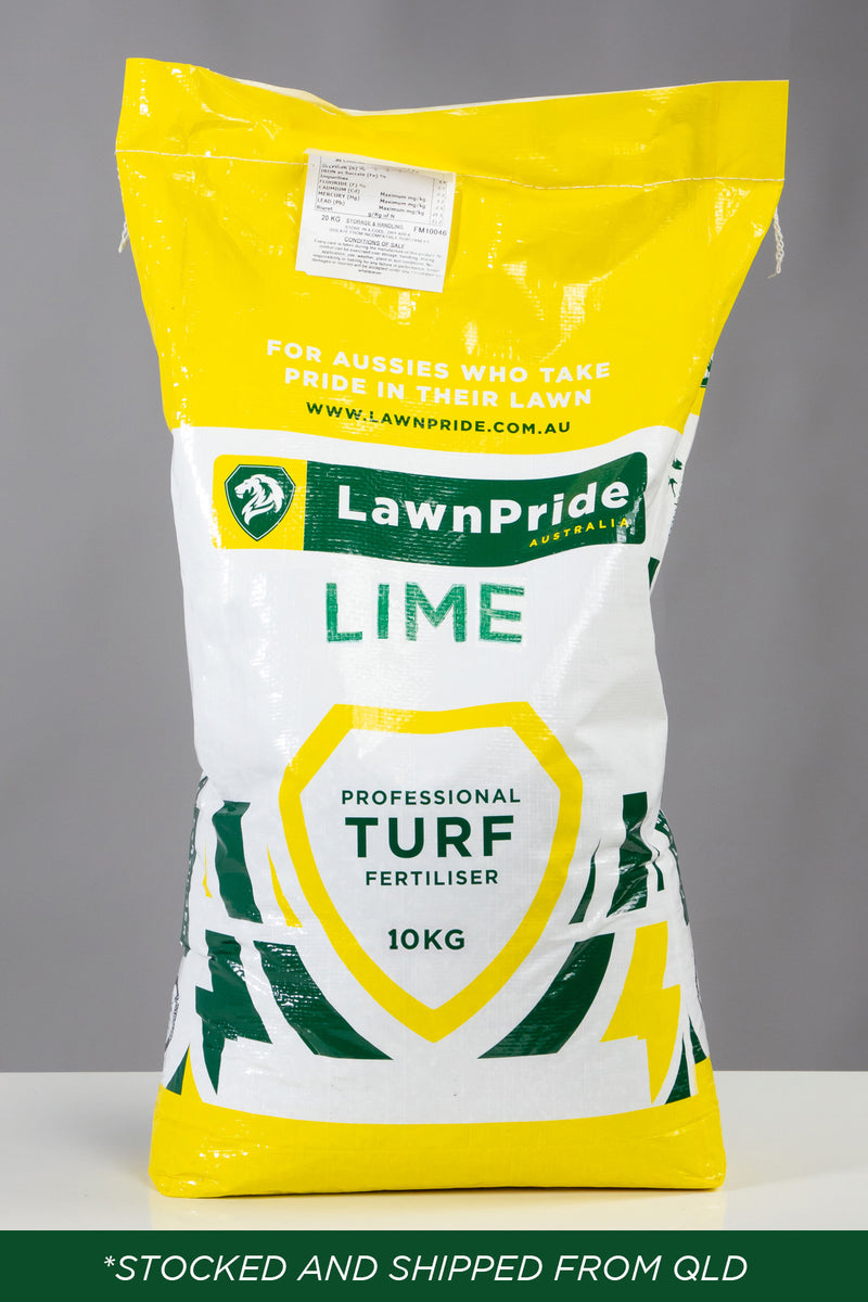 LawnPride Granular Lime Course Grade 10kg | Soil Amendment | LawnPride ...