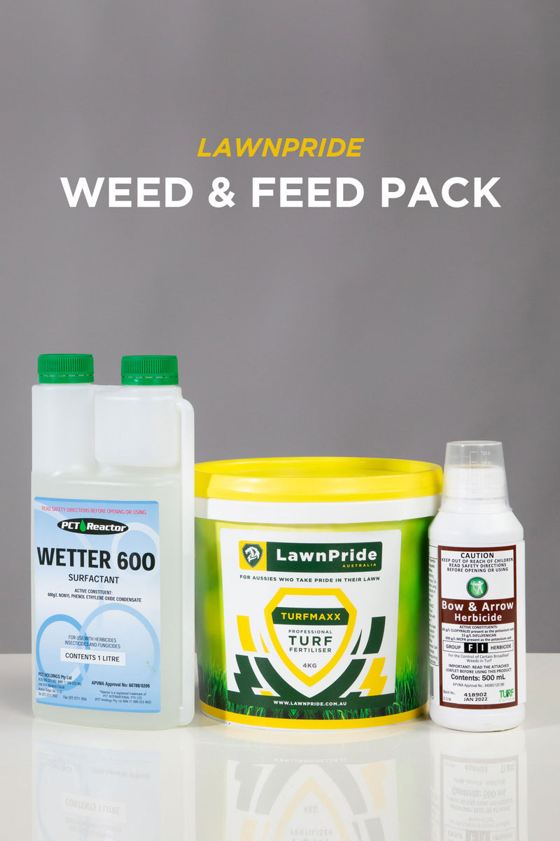 pride herbicide LawnPride 'Weed & Feed' Pack – Lawnpride Australia